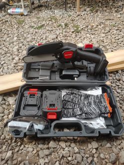 ZNLYRION Cordless Mini Chainsaw Kit