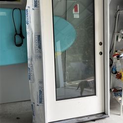 Clear thermathru 36 inch  door  NEW