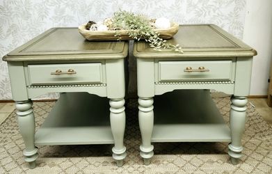 Solid Wood End Tables