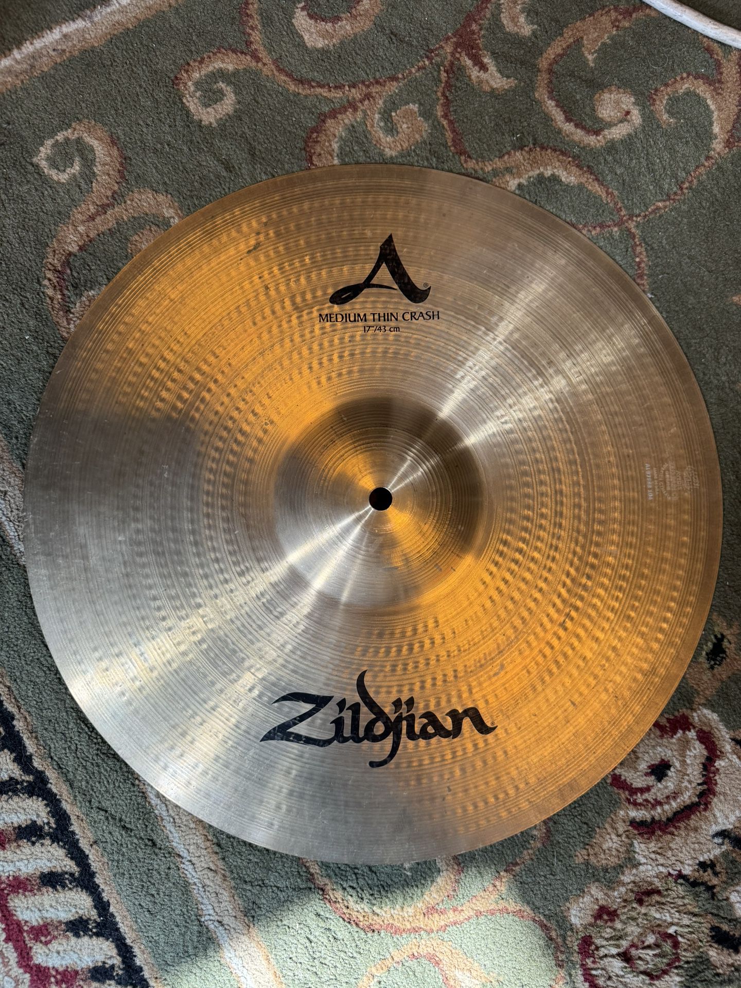 Zildjian 17” A Medium thin crash 