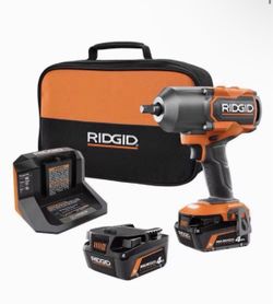 Ridgid R86212KSB 18V Brushless 4-Mode 1/2 in high Torque Impact Wrench Kit unopened