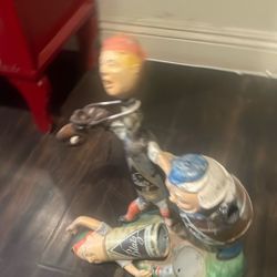 Blatz Beer Baseball Statue Missing Arm Found