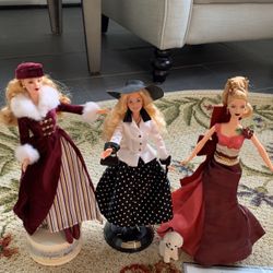 Barbie Lot Of 3