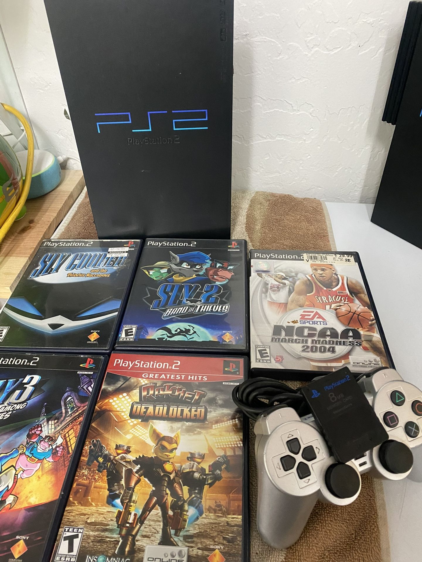 Playstation 2 (PS2) Console Bundle: +games.