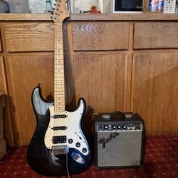Fender Starcaster With Fender Amp