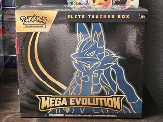 Mega Evolution ETB-Lucario-Pokemon Cards