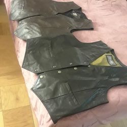 Wilson Leather Vest, And Modal Leather Vest. Is