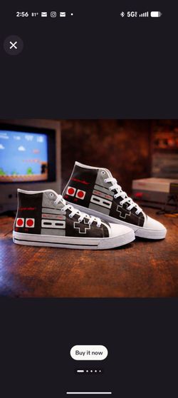 New size 12 Nintendo shoes