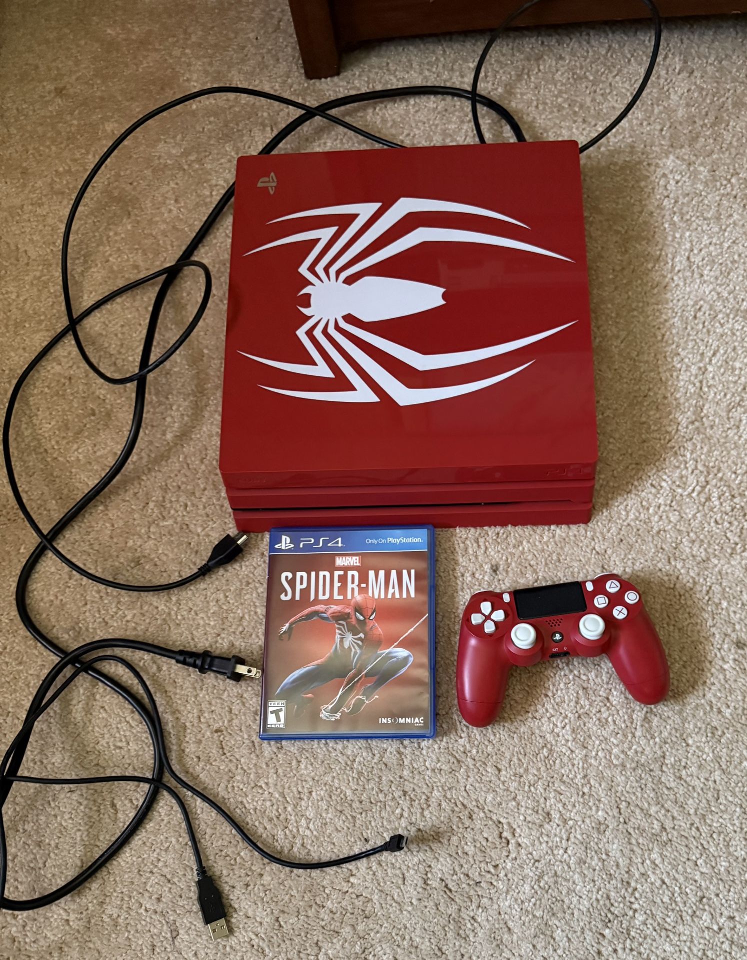 Sony PS4 Pro Marvel’s Spider-Man Limited Edition console 1TB
