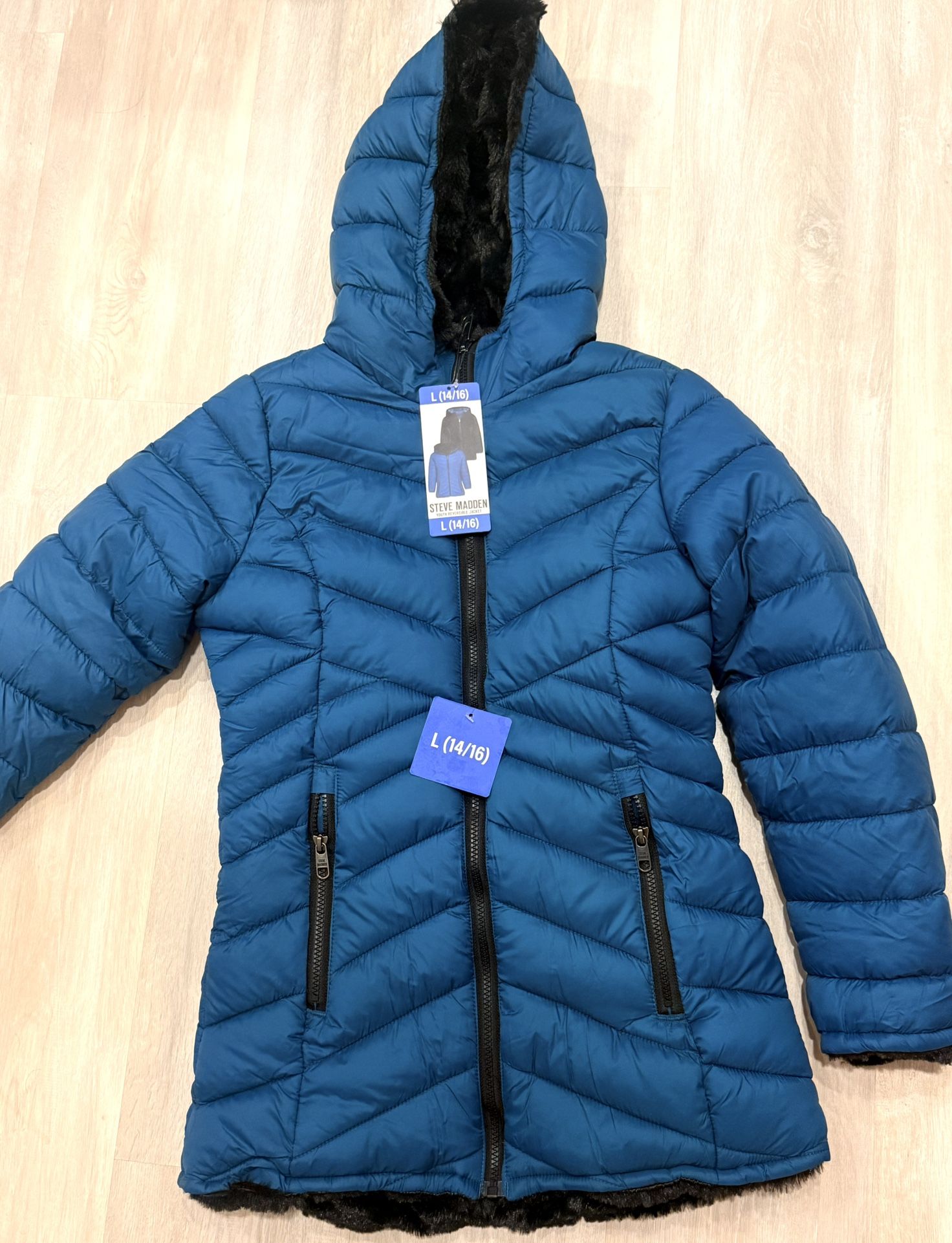 Girls Reversible Winter Jacket ( New)