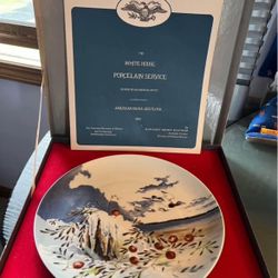 Havand The White House Porcelain Service America Fauna And Flora Plate 