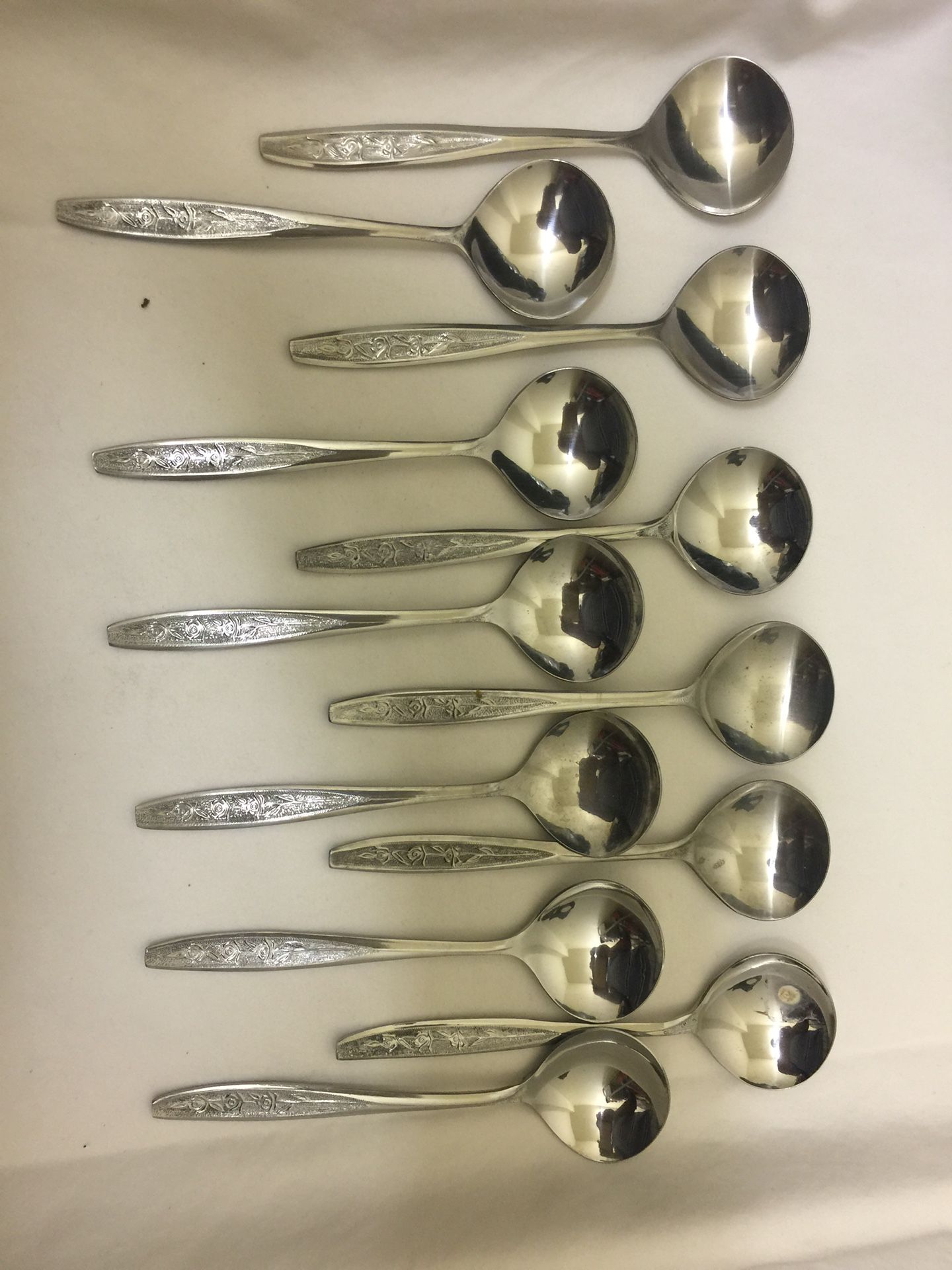Bouillon spoons 18 for $10 new in original packinggreat quality