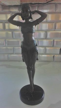 Bronze statue