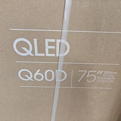 75in QN60D QLED TV 