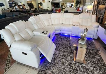 Power recliner sectional Sofa