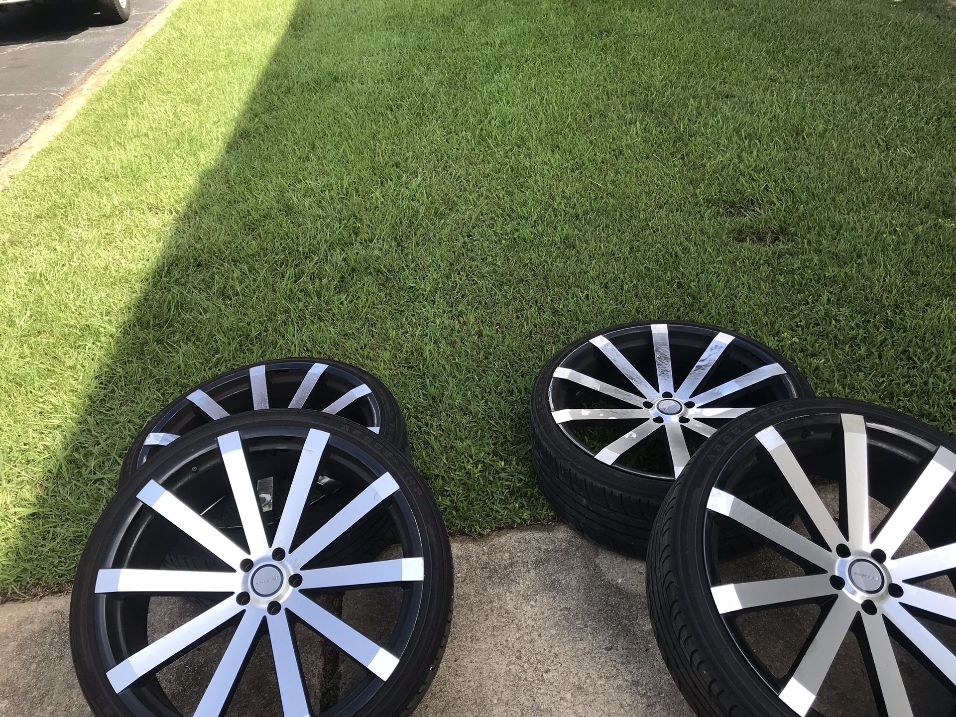 24 inch velocity rims