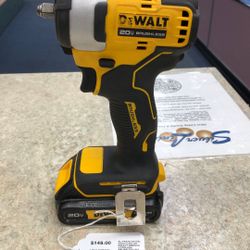 Dewalt DCF913 3/8” 20V Brushless Cordless Impact Wrench With 1 1.5Ah Battery *No Charger*(70487705)