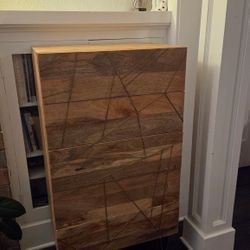 West Elm Roar Geo Inlay 5-Drawer Dresser