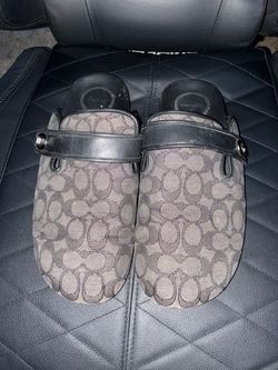 Coach Signature Mule Clogs