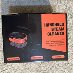 Steam Cleaner for Home & Car-Portable Handheld Steamer for Cleaning with 3-Level Handle, 15s Heat-Up, Large Tank, 16 Accessories - Clean Grease, Grout