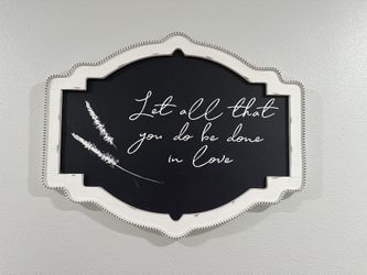 Decorative Wood Sign