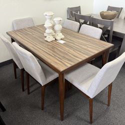 Dining Table With 6 Chairs 