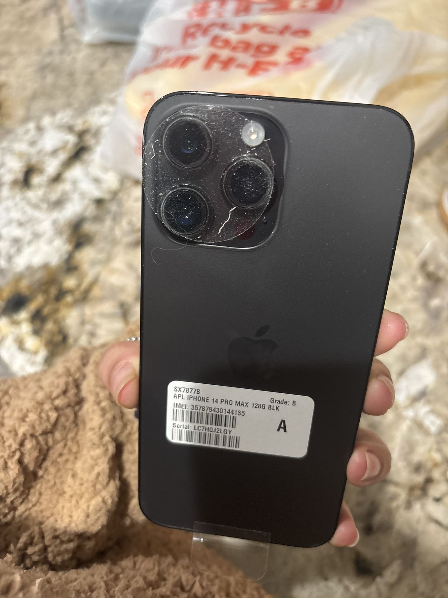 iPhone 14 Pro Max 128 Gb Black