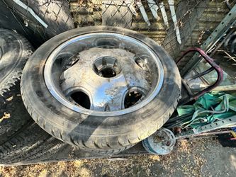 305/40R44 tires and rims 4 set