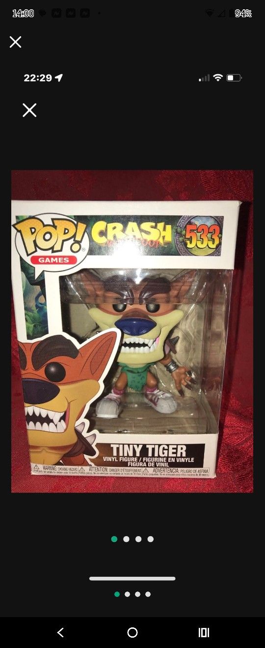 Pop Games Crash Bandicoot
