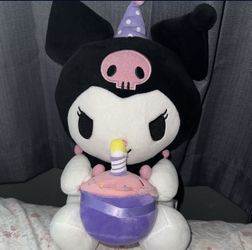 Kuromi birthday plush