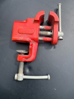 Small clamp on vise