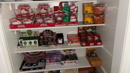 Squishy Toy Lot – Christmas & Novelty Squeeze Toys