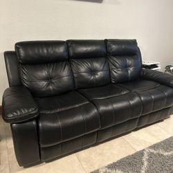 Leather Sofa Set 