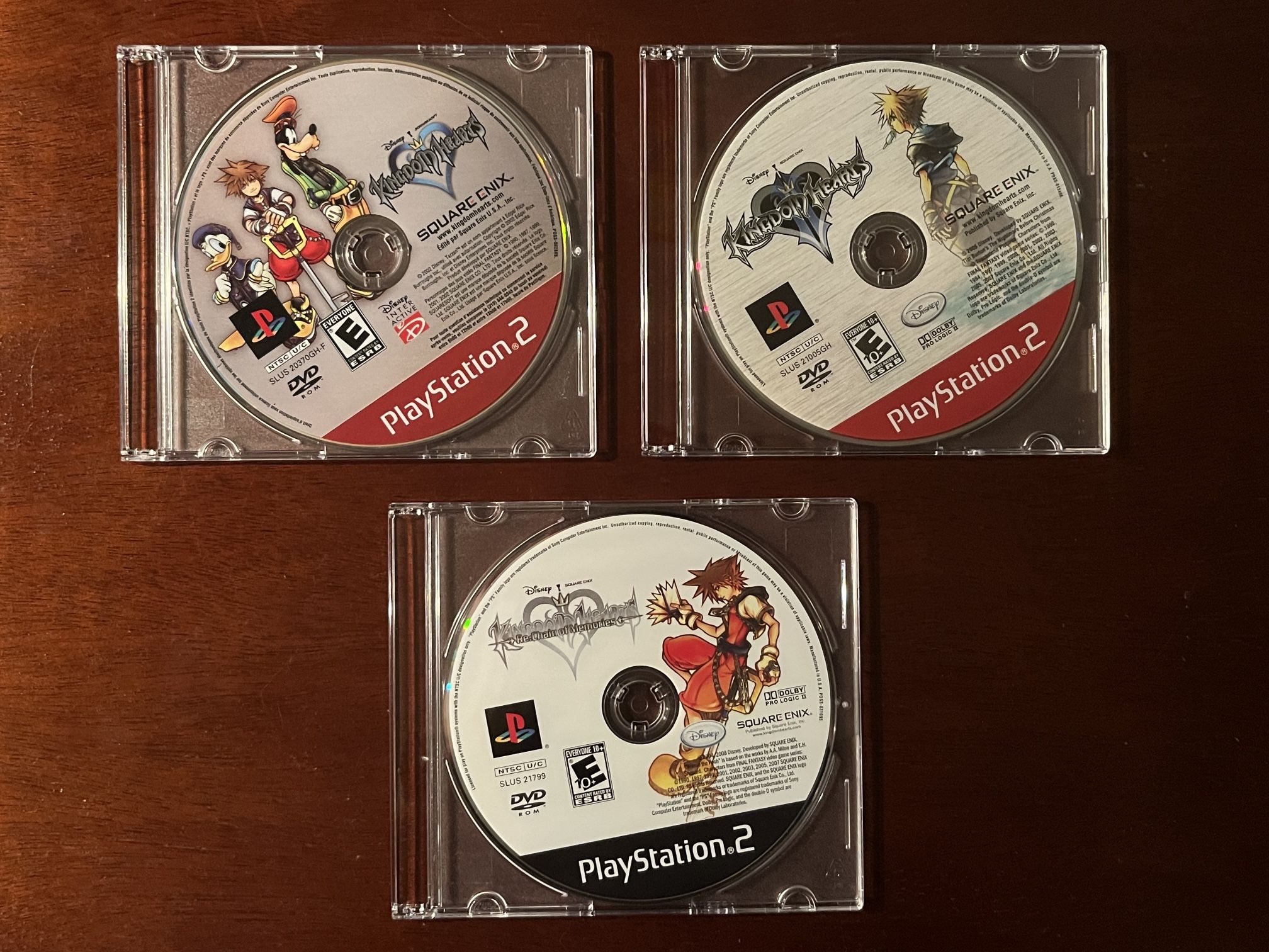 Kingdom Hearts games (PS2)