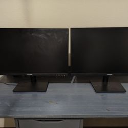 2x 120hz Gaming Monitors