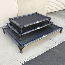 (Brand New) Heavy Duty Raised Dog Bed Cot (Medium $50, Large $60, X-Large $70) Elevated Pet Bed Indoor Outdoor 
