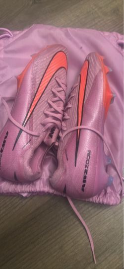 Sz. 11 Nike Zoom Mercurial Vapor 16 Elite FG Soccer Cleats – Pink/Orange