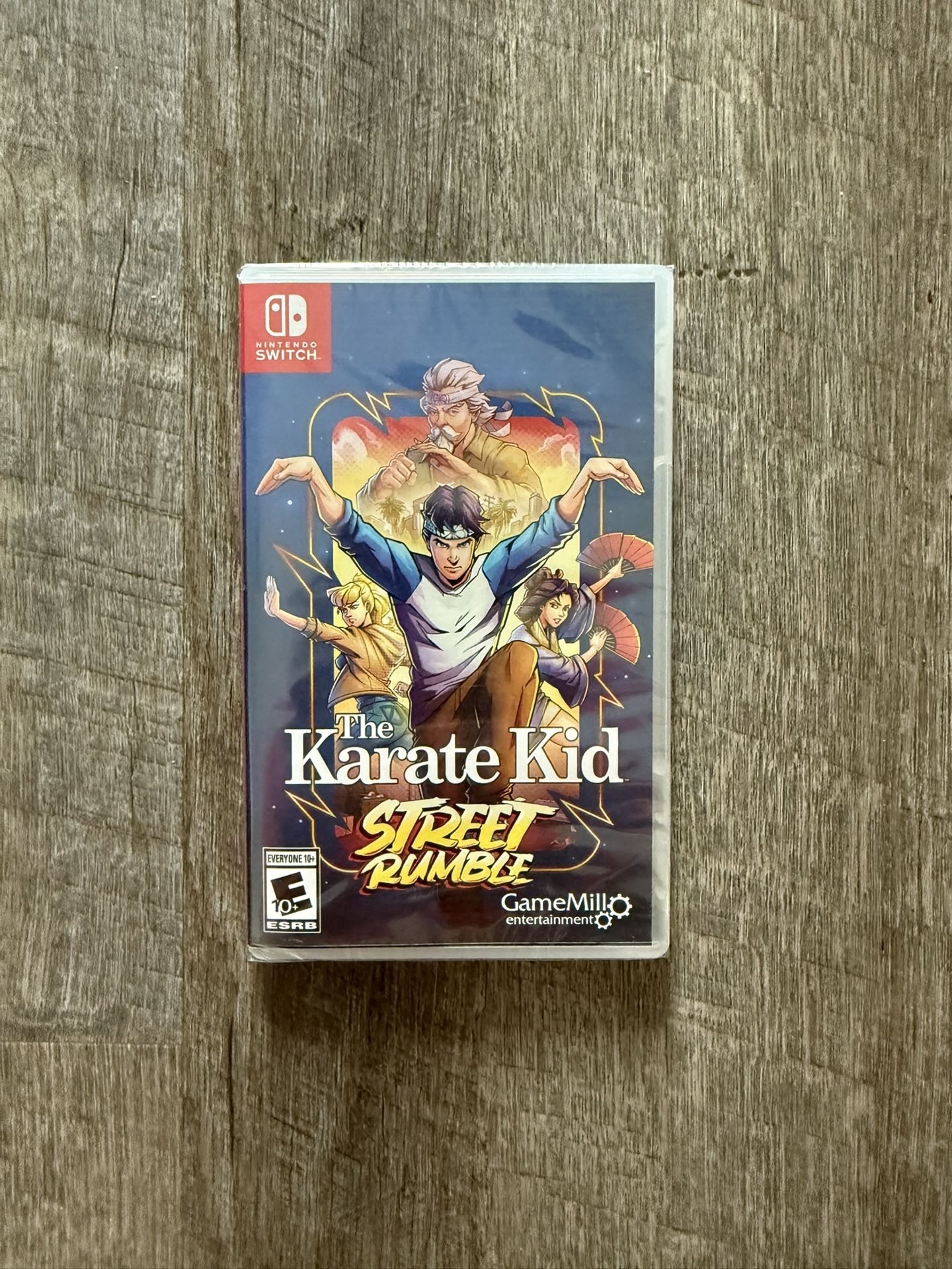 In Hand, Brand New, Never Opened Factory Sealed Nintendo Switch - The Karate Kid Street Rumble - Video Game