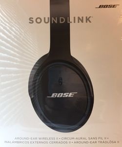 BOSE. Sound link, rechargeable wireless headphones