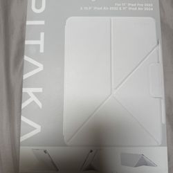 New (open box) : Pitaka Folio Case for Ipad Pro (2022) 11”/Ipad Air (2022/2024) 10.9