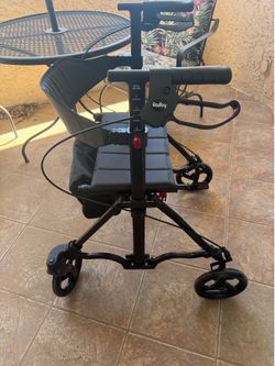 Rolloy Rollator Walker w Seat - Like New
