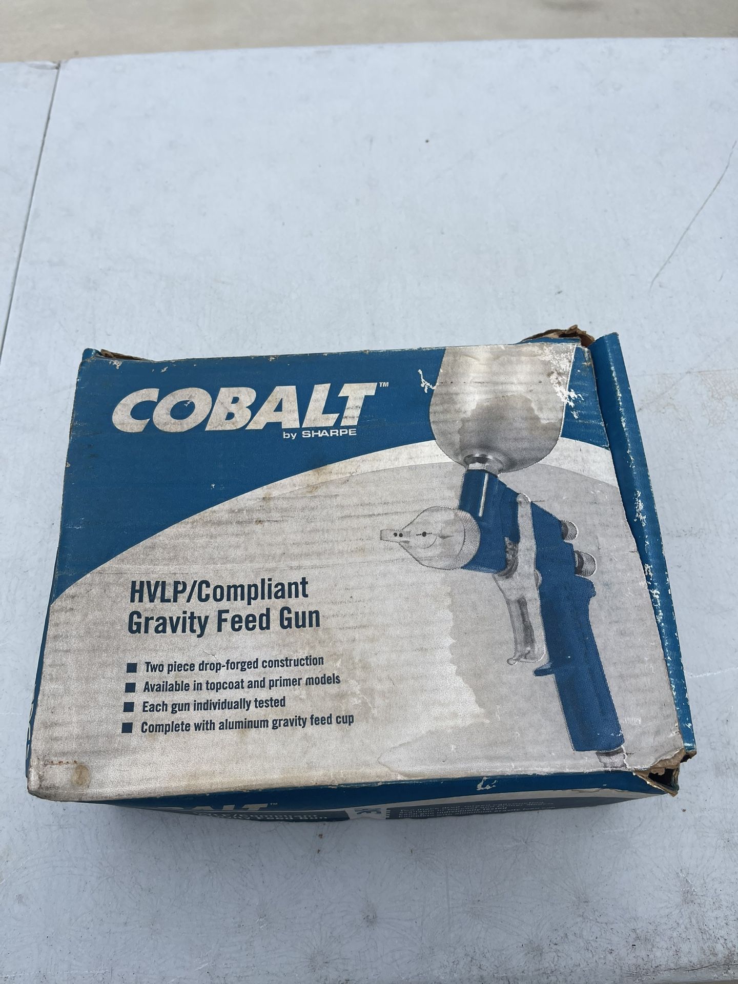 Gravity Fed Paint Sprayer Cobalt Spray Gun