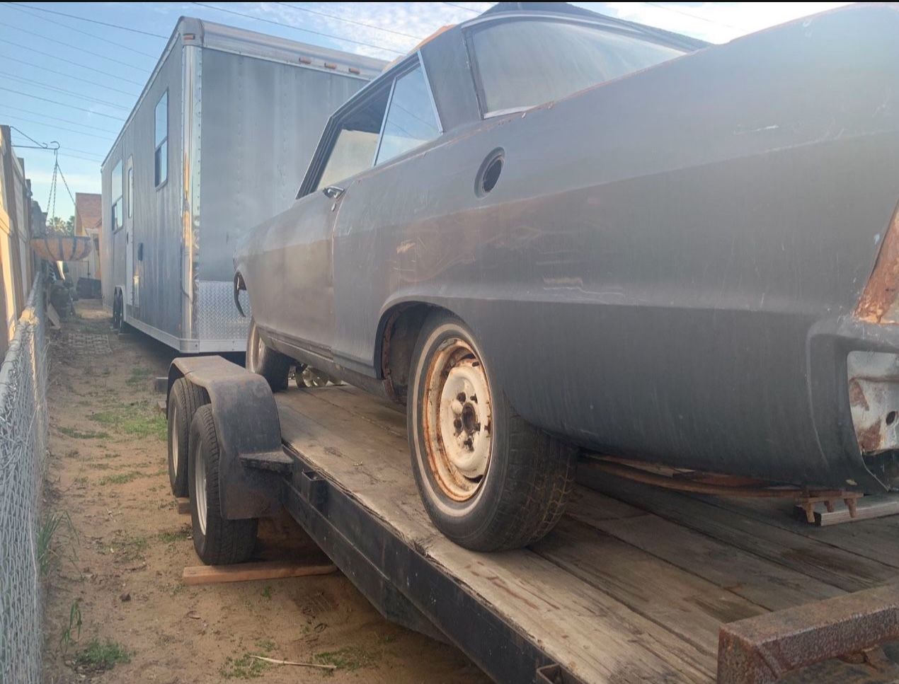 1962 Chevy Nova 2dr No Post Bucket Seats