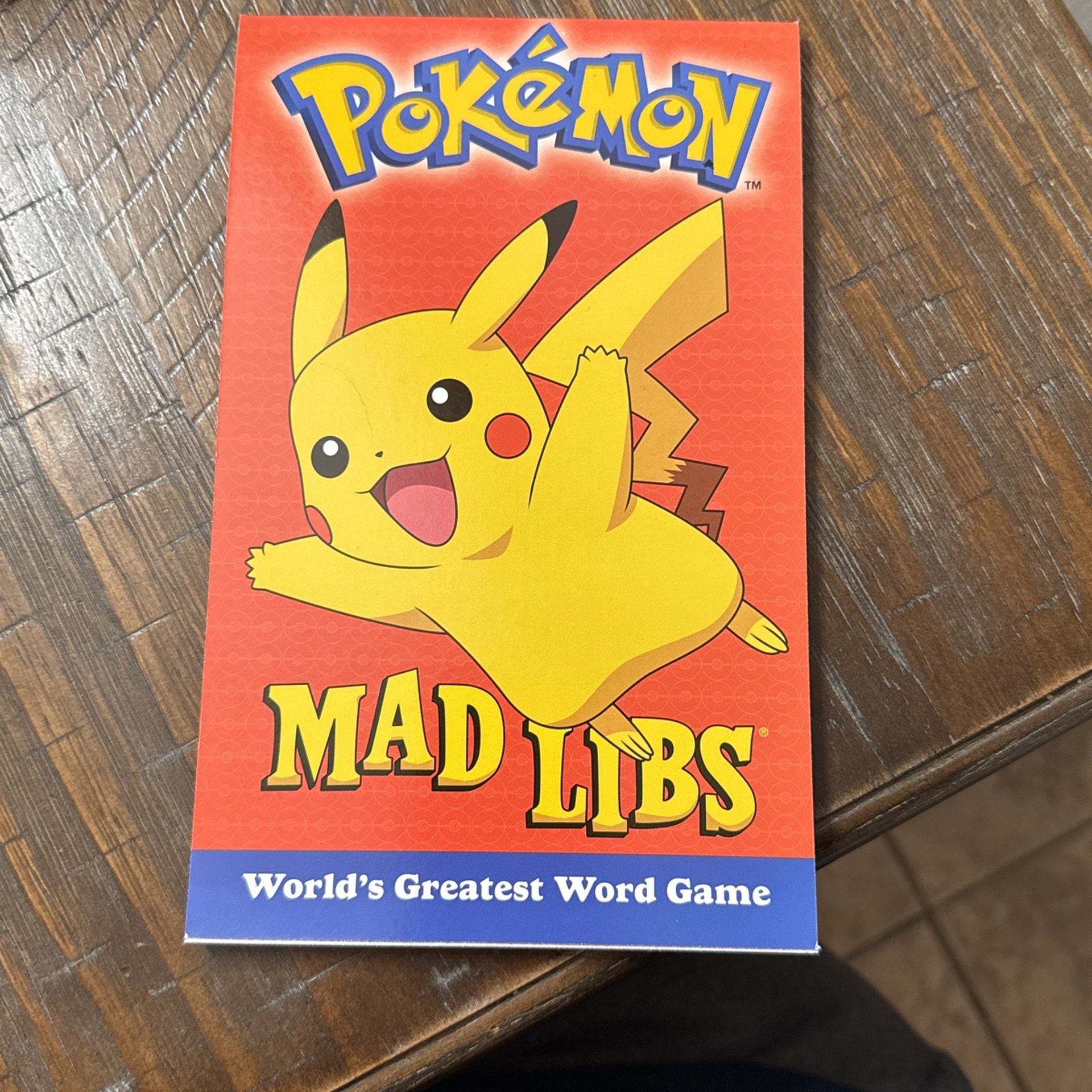 Pokemon Mad libs
