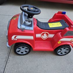 6V Paw Patrol Marshall Quad, Battery Powered Ride-on