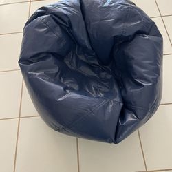 Navy Blue Bean Bag Chair