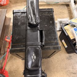 Pool Cues With Case