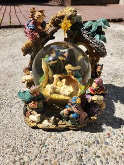 Nativity Christmas Musical Decoration