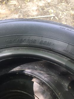 2  used  yokahama  tires 