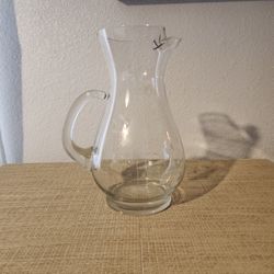 Princess House Crystal Water Pitcher